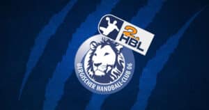 Logo vom BHC und das Logo der 2.Liga sind zu sehen